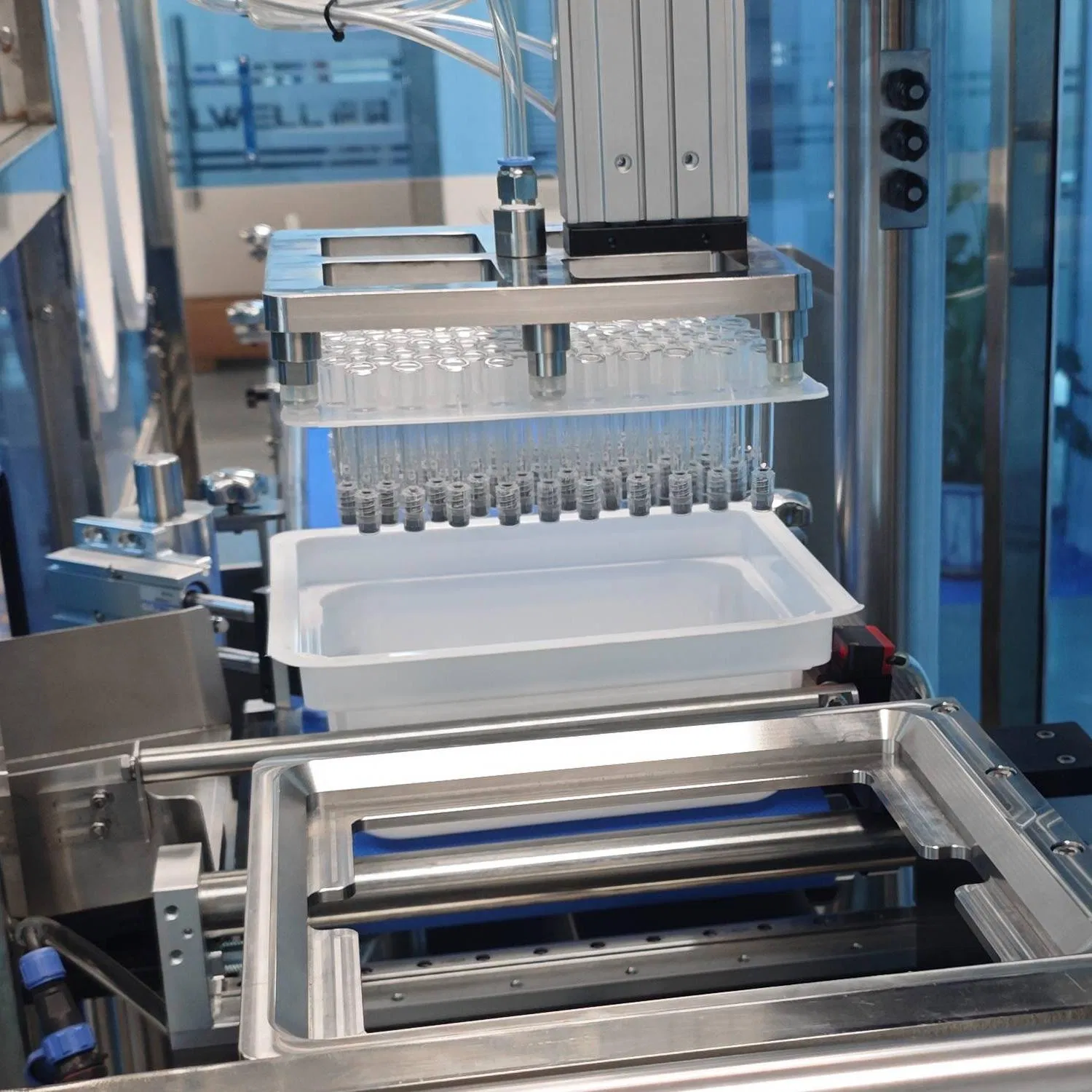 Alwell Chitosan Injection Liquid Filling Machine, Pre-Sealed Pre-Filled Needle, Syringe Filling Machine