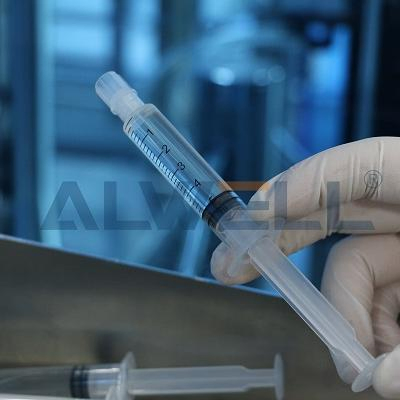 Alwell Prefilled Glass Plastic Disposable Syringe Filling Machine