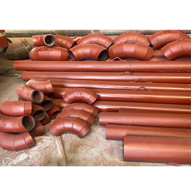 High Temperature Alumina Ceramic Composite Welding Wear Resistant Steel Bend Elbow Pipe