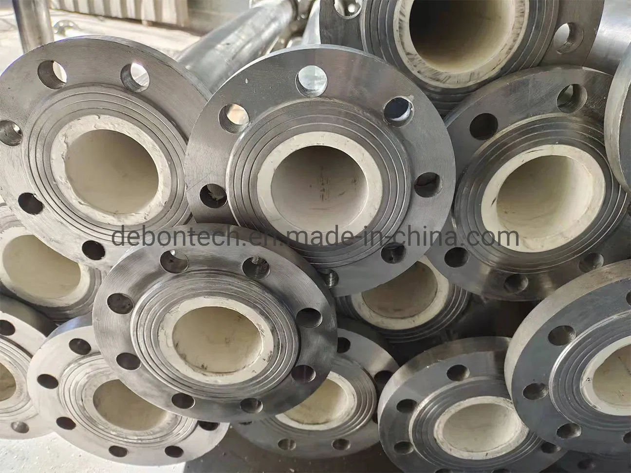 92% 95% Zta Alumina Ceramic Lining Tiles Ceramic Lined Pipe China Supplier