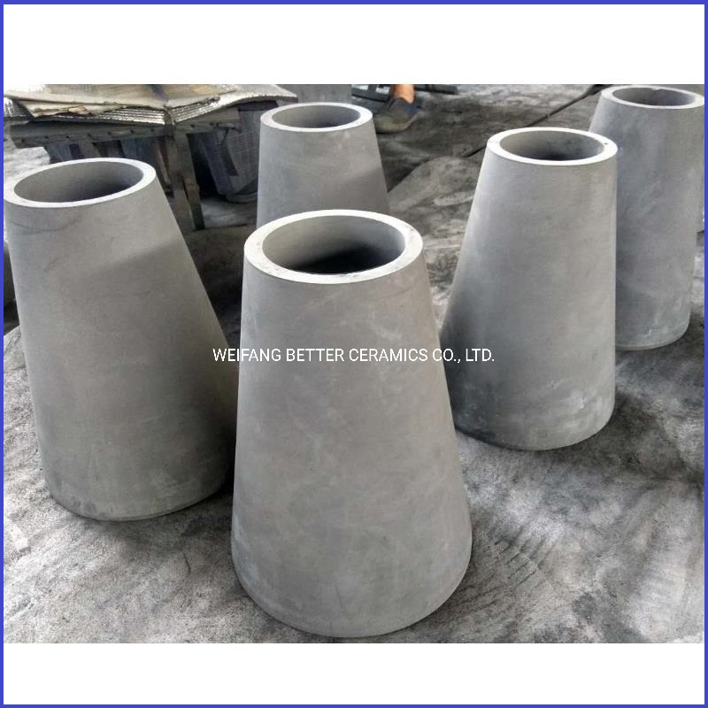 Wear resistance &nbsp;silicon carbide ceramic &nbsp;lining /Sisic Cyclone liner
