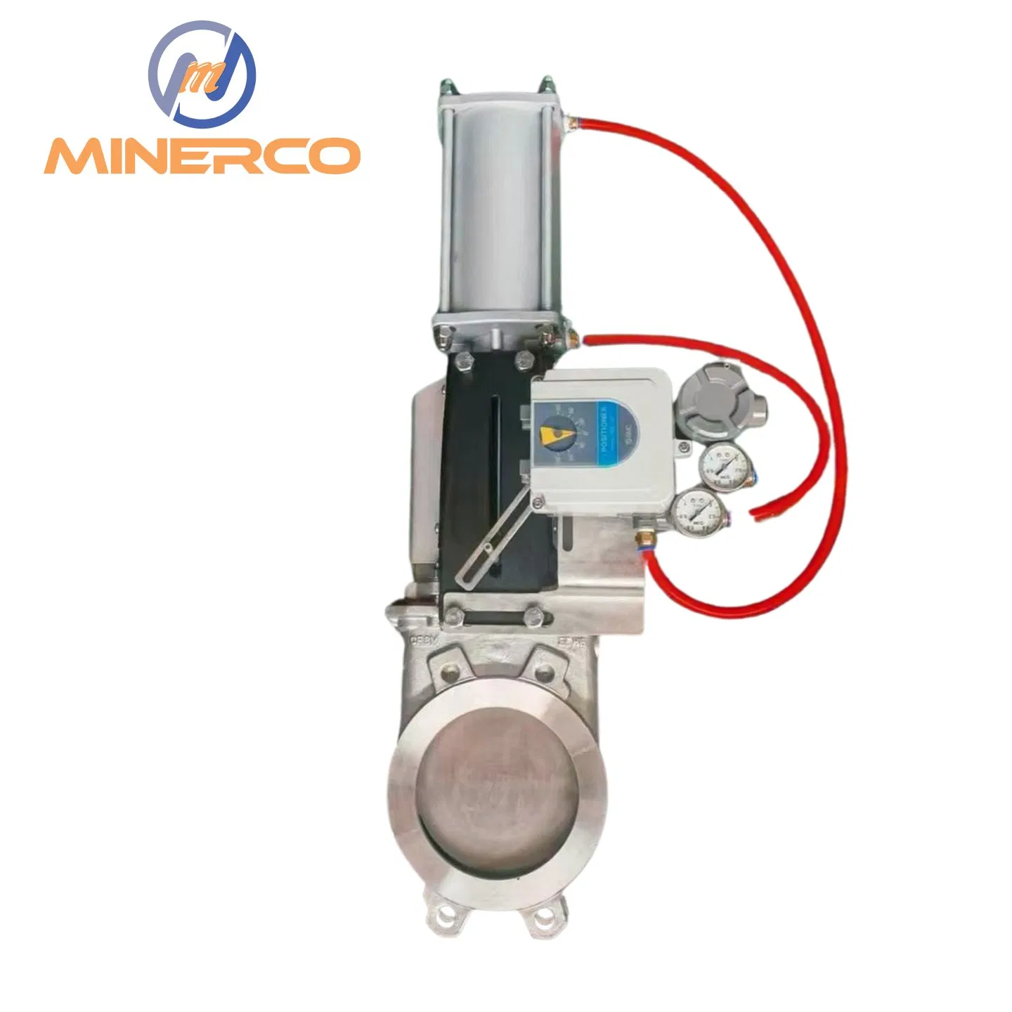 China ISO9001 Ceramic Lined Stainless Steel Pneumatic Slurry Knife Gate Valve