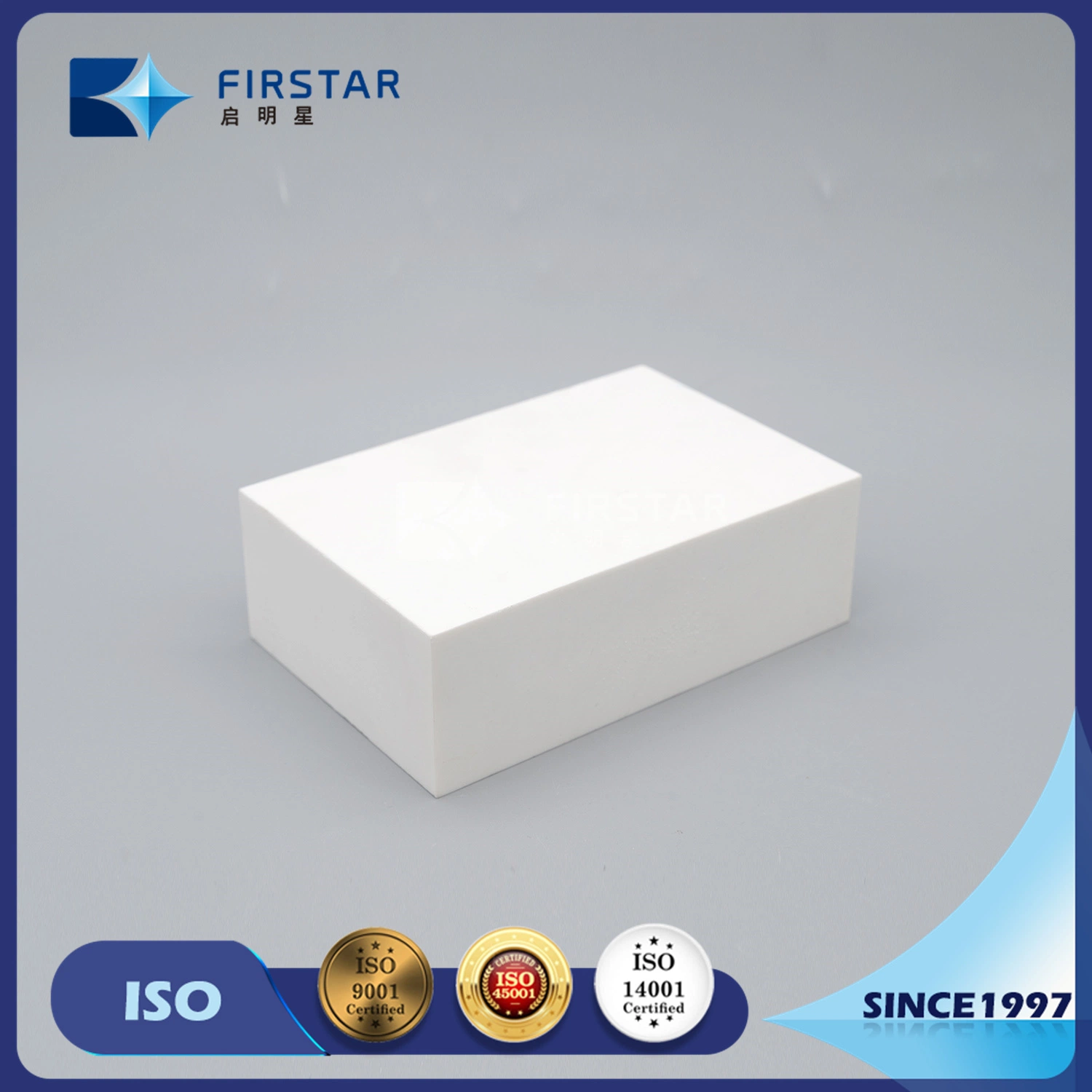 China Qimingxing Factory Direct Supply High Density Alumina Wear Resistant Ceramic Tile for Wear Resistance for Mining Industry