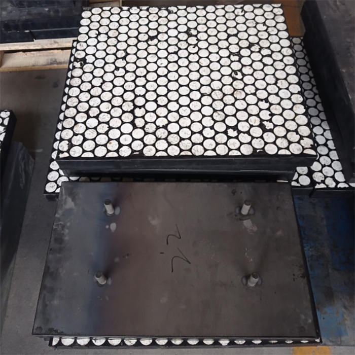 Alumina/Zta Ceramic Rubber Composite Wear Lining Plate