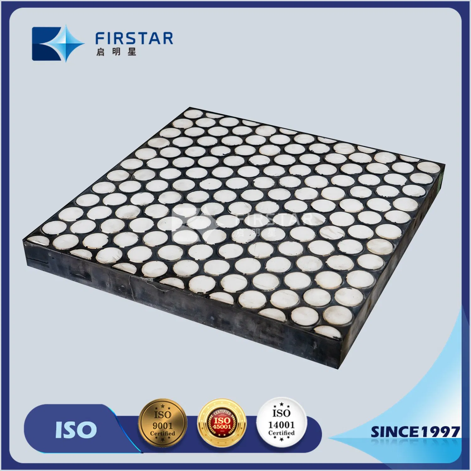 High-Quality Ceramic Hex and Cylinder Wear Liners for Industry