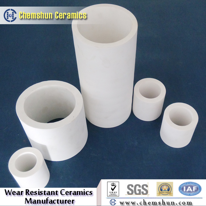 Wear Resistant Ceramic Elbow Pipe Liner for Ash Removal Pipeline