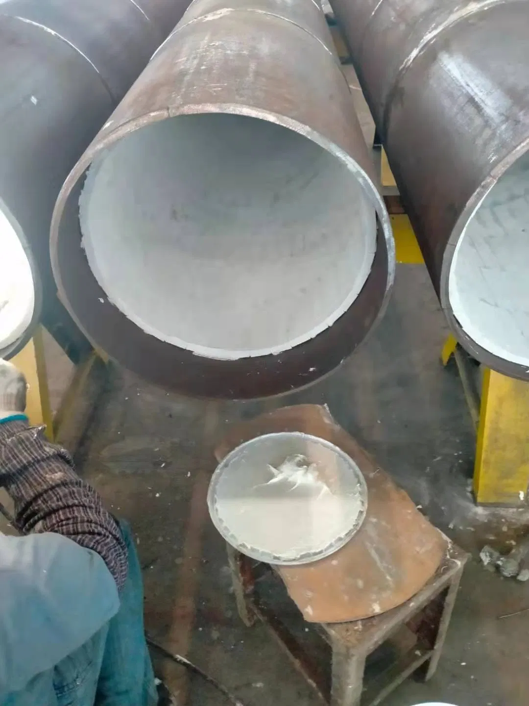 Power Plant Boiler Powder System Piping Steel Lined Ceramic Pipe