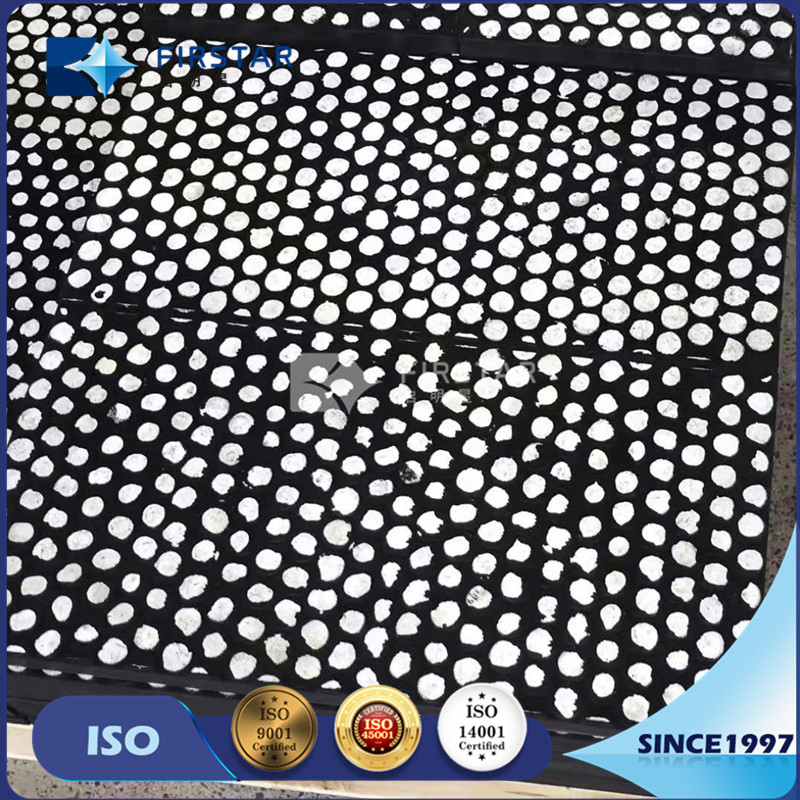 250*500*25/35mm Composite Lining for Wear Resistant Chute Liner with 92%Alumina Cylinders 20*20
