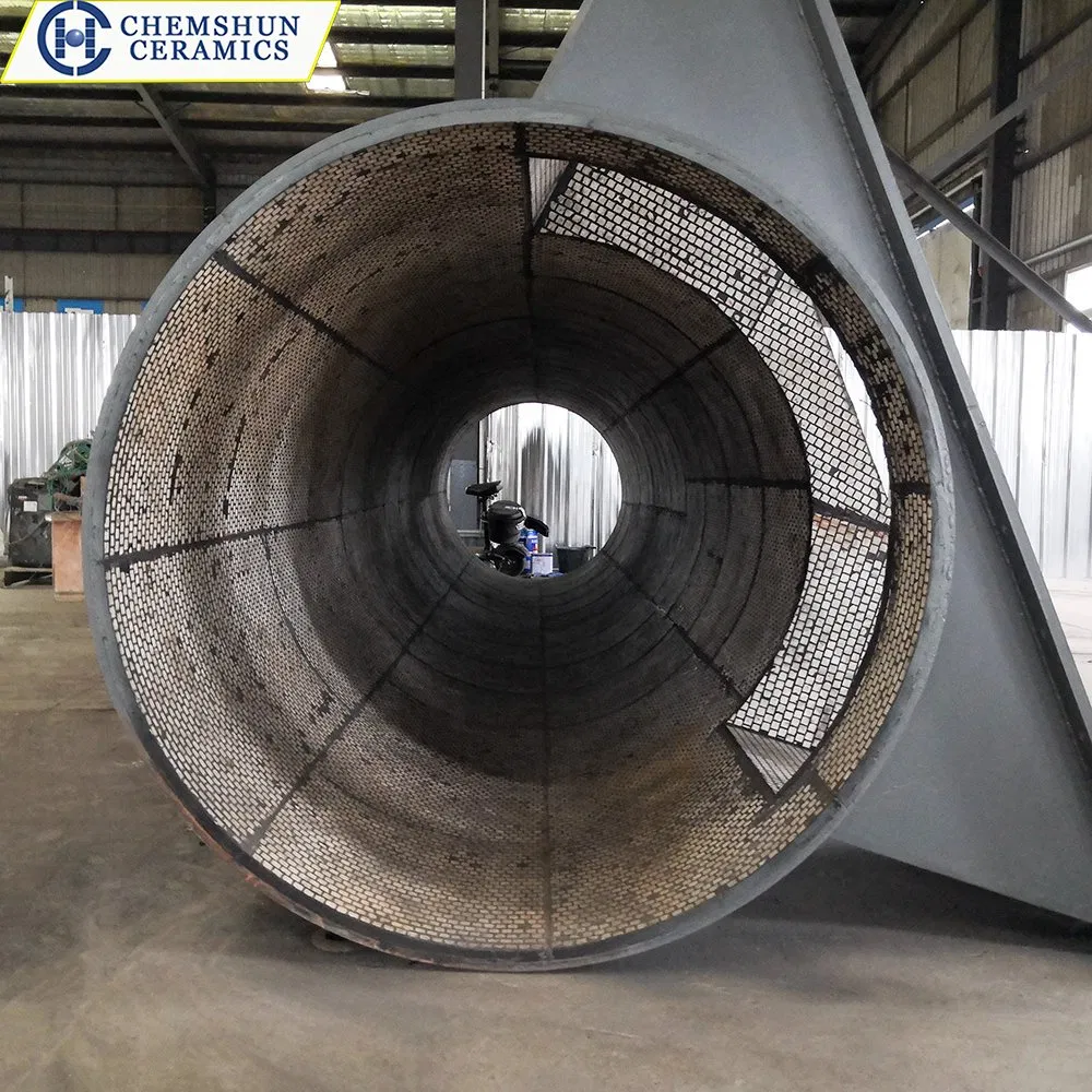 Chemshun Superior Abrasion and Impact Resistance Rubber Ceramic Plate