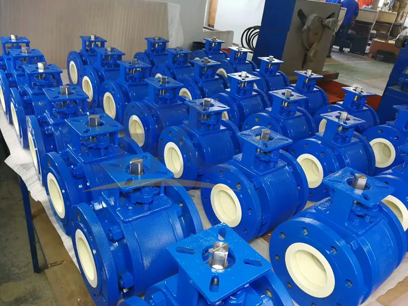 Ceramic Lined Floating Ball Valve 2