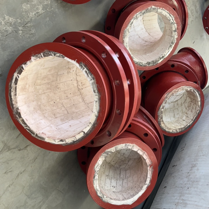 Alumina Ceramic Lined Steel Pipe for Material Conveying System for Mineral Wear Resistance Pipeline