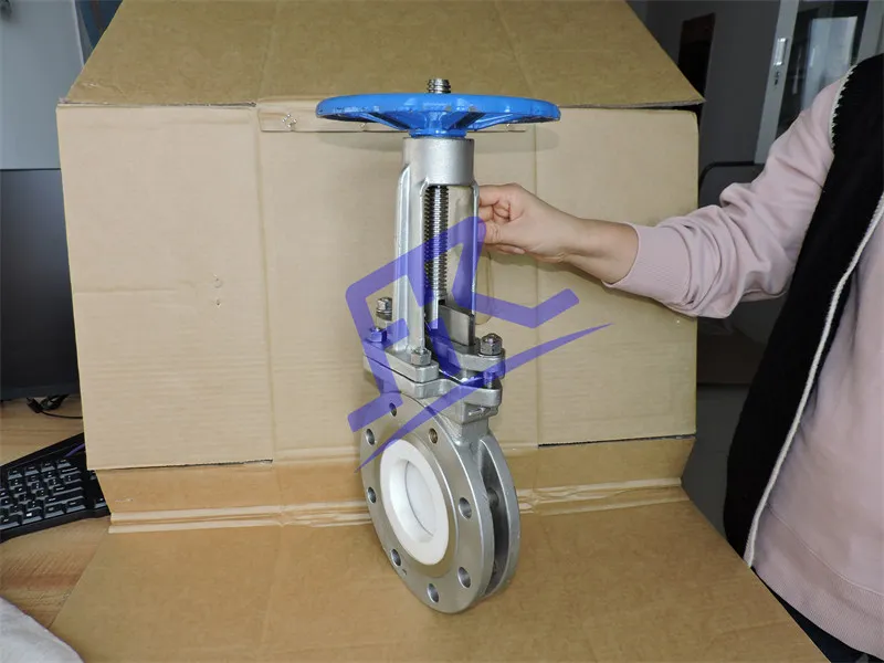 Ceramic Lined Knife Gate Valve 1