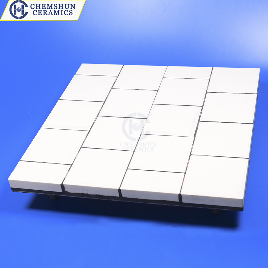 Alumina Ceramic Lining Tile as Mining Cement Plant Wear Liner Plate