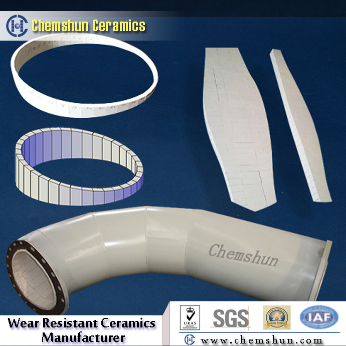 Abrasive Resistant Ceramic Lined Pipe and Fittings