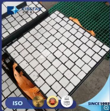 China Factory Produce High Quality Rubber Backed Alumina Composite Plates