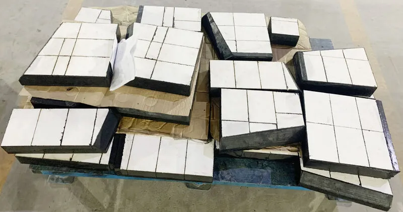 Ceramic Wear Liner Detail