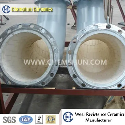 Ceramic Lined Pipe Application
