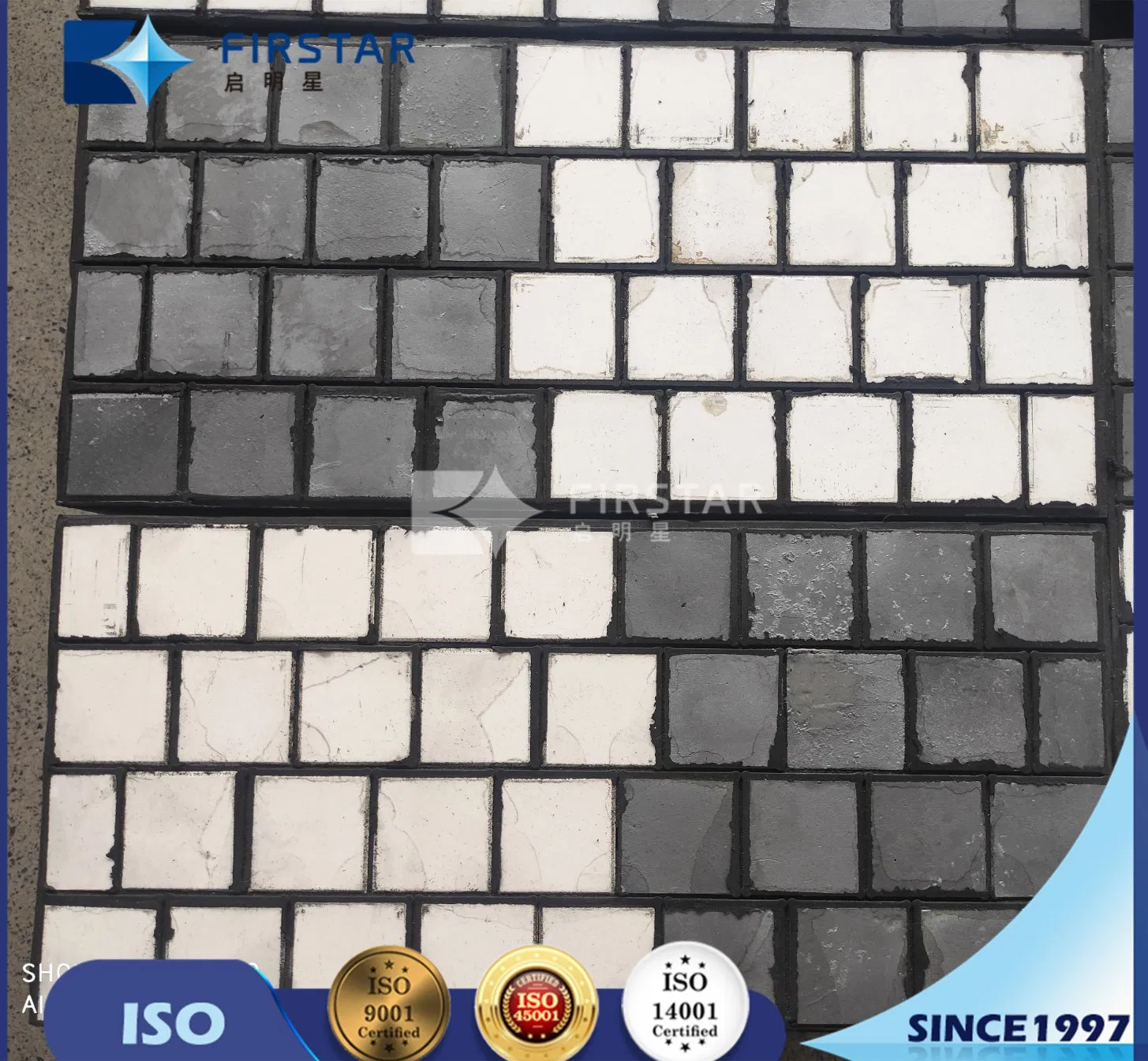 Supply Steel &amp; Rubber Backed Silicon Carbide Wear Composite Plate for Impact and Wear Resistant