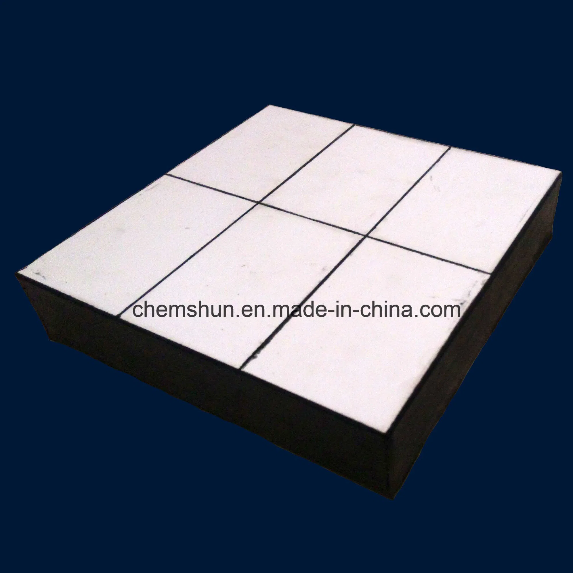Rubber Ceramic Wear Plates for Wear Resistant Materials