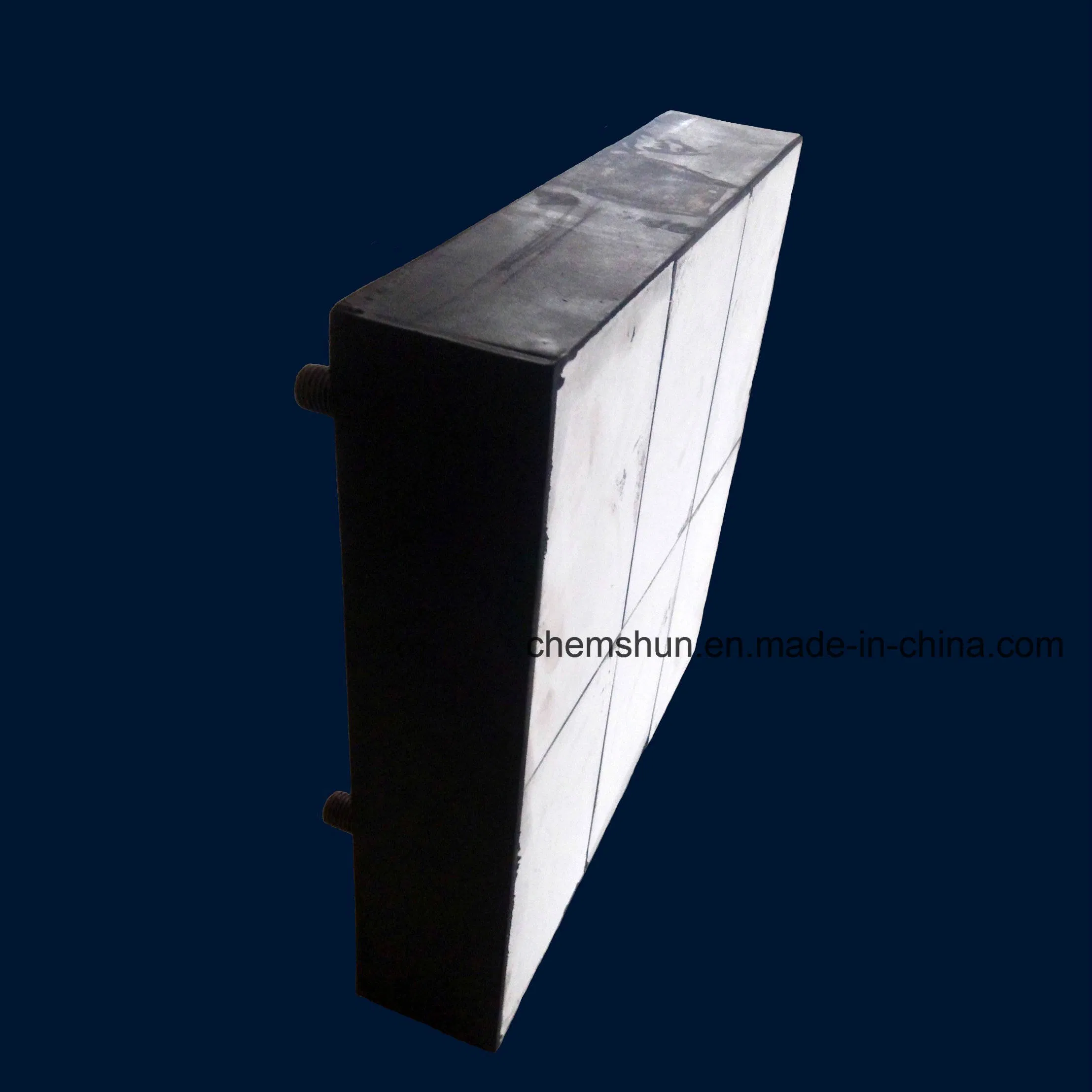 Rubber Backed Ceramic Wear Liner Tile with Facotry Price