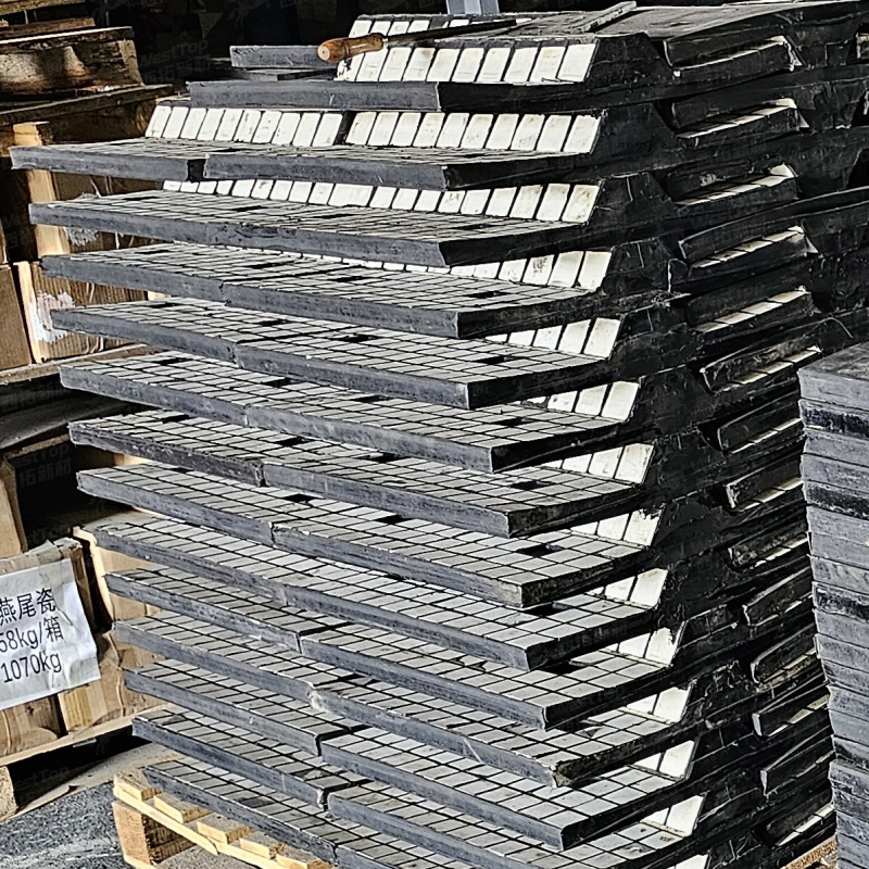 Abrasion Resistant Alumina Ceramic Lined Cylinder Pellet Mill Plate