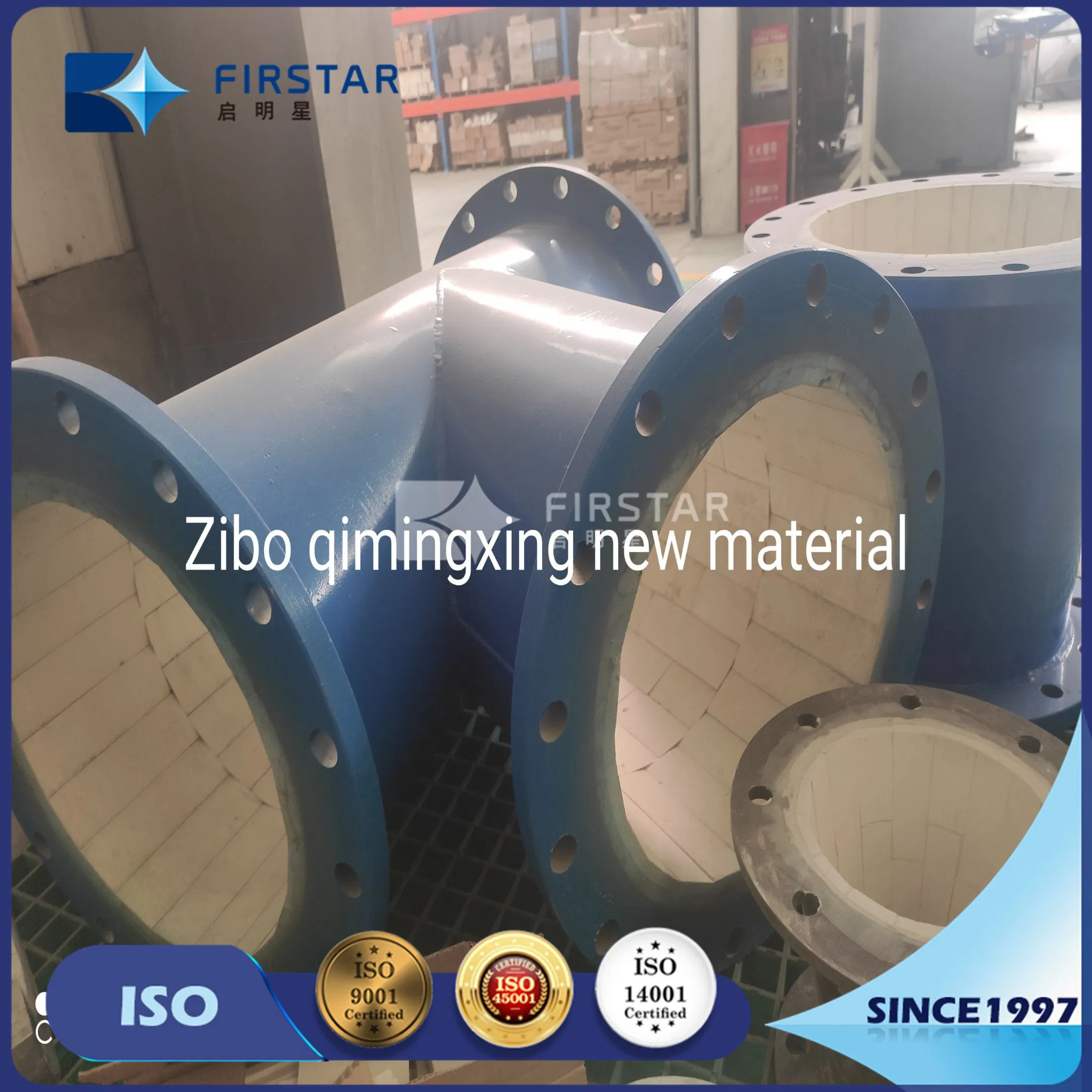 Premium Ceramic Tile Lined Pipes and Elbows for Industrial Applications