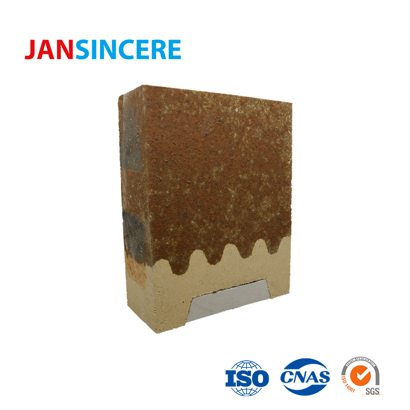 Anti Peeling Wear Resistance Silica Mullite Composite Brick Silicone Mullite Refractory Brick