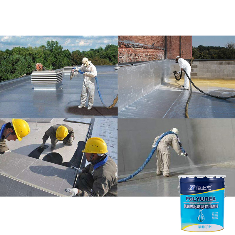 Spray Polyurea Waterproofing 100% Two Component Long Life Wholesale Prices