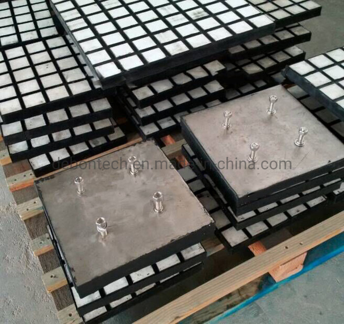 Steel Backing Plates Ceramic Rubber Composite Wear Liner