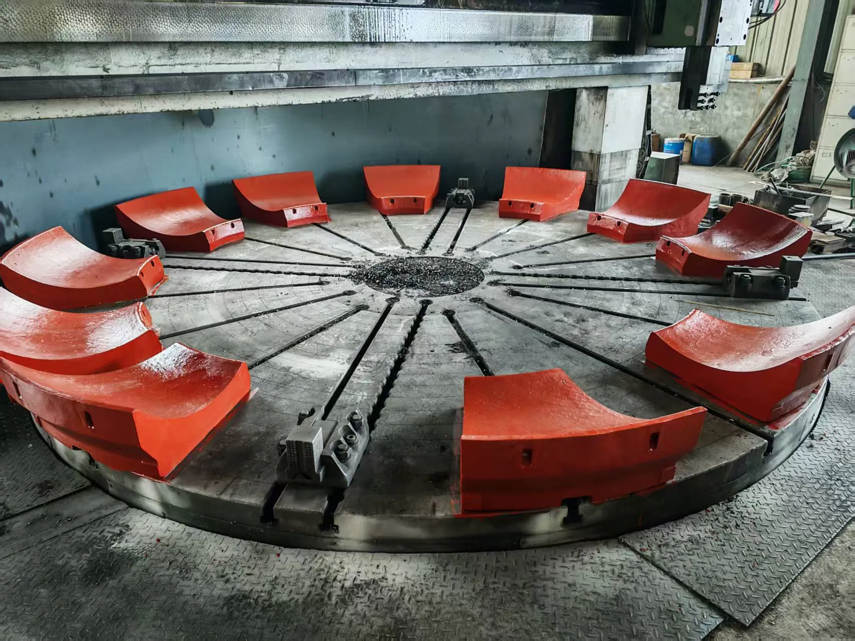 High-Wear-Resistant Cermet Grinding Disc Liner for Cement Mill