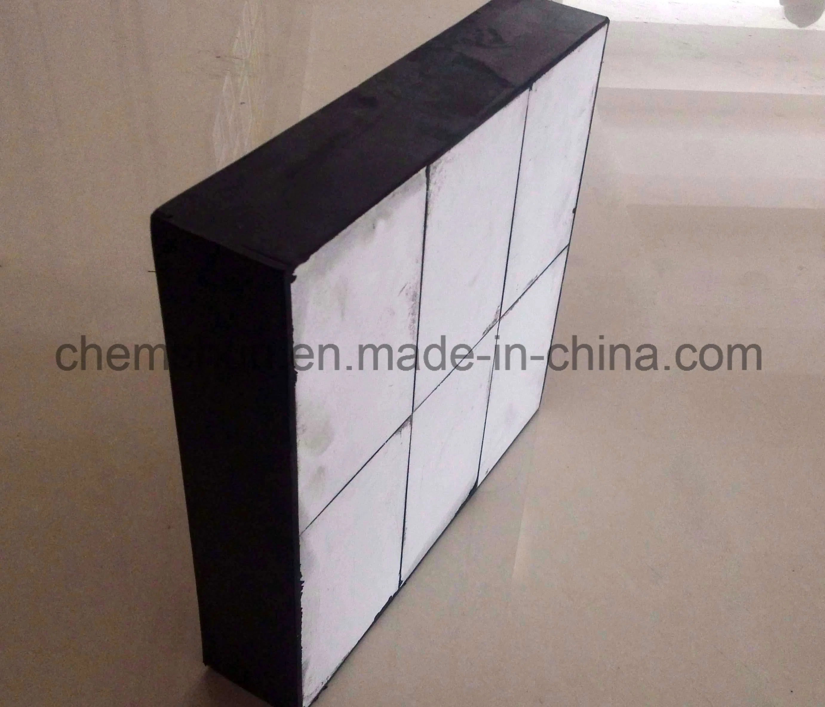 Chemshun Impact Resistant Steel Backed Rubber Ceramic Wear Liner