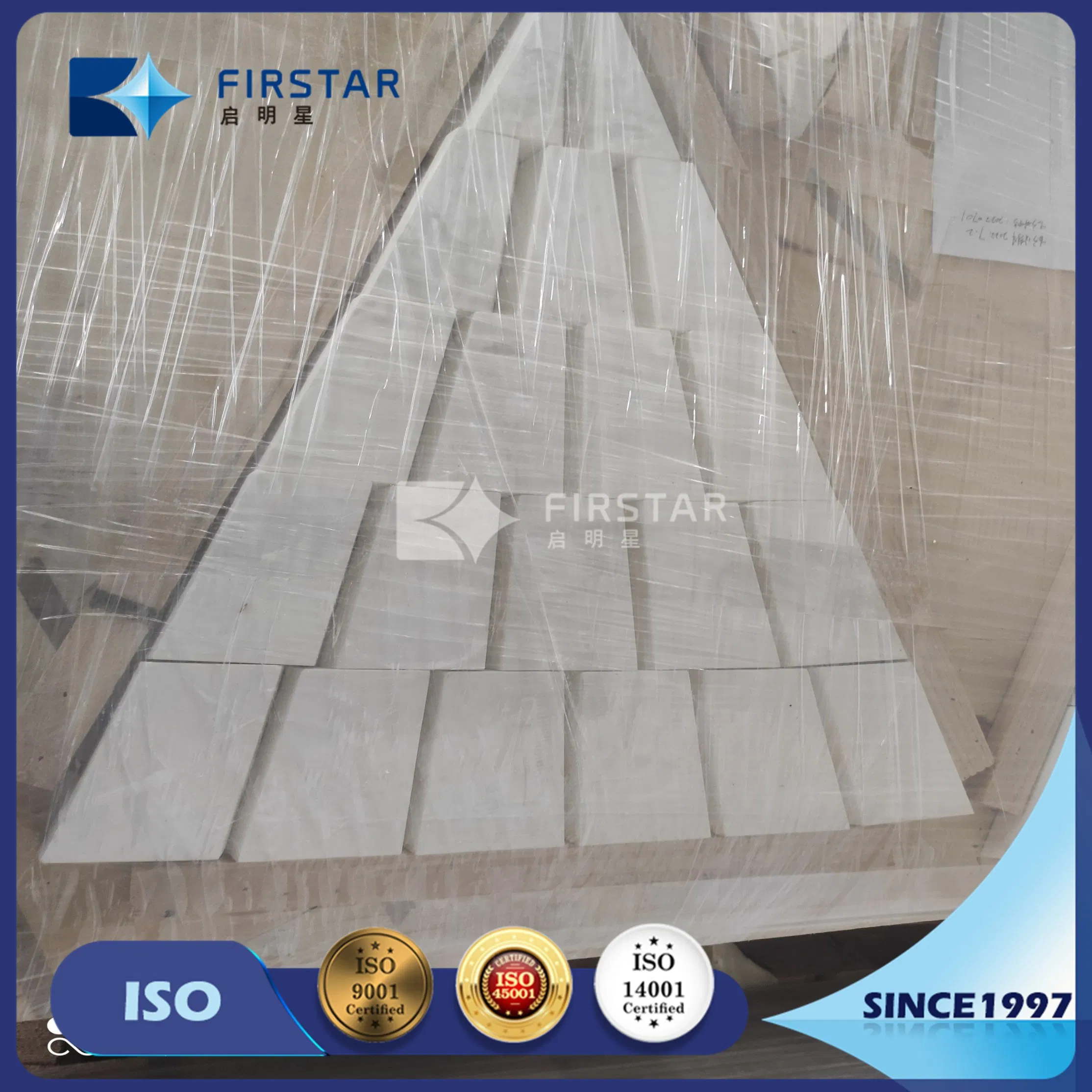 Premium Alumina Ceramic Tiles for Cyclone Applications and Durability