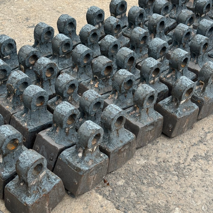 Wear Resistant Parts for Mining Hammer Crusher Ceramic Composite Hammer on Sale