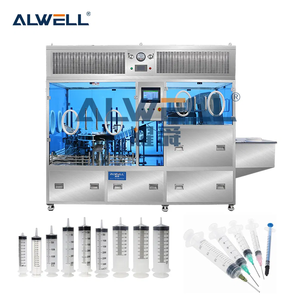 Automatic Pre Filled Oral Syringe Closing Machine Gel Prefill Syringe Filling Machine for Veterinary