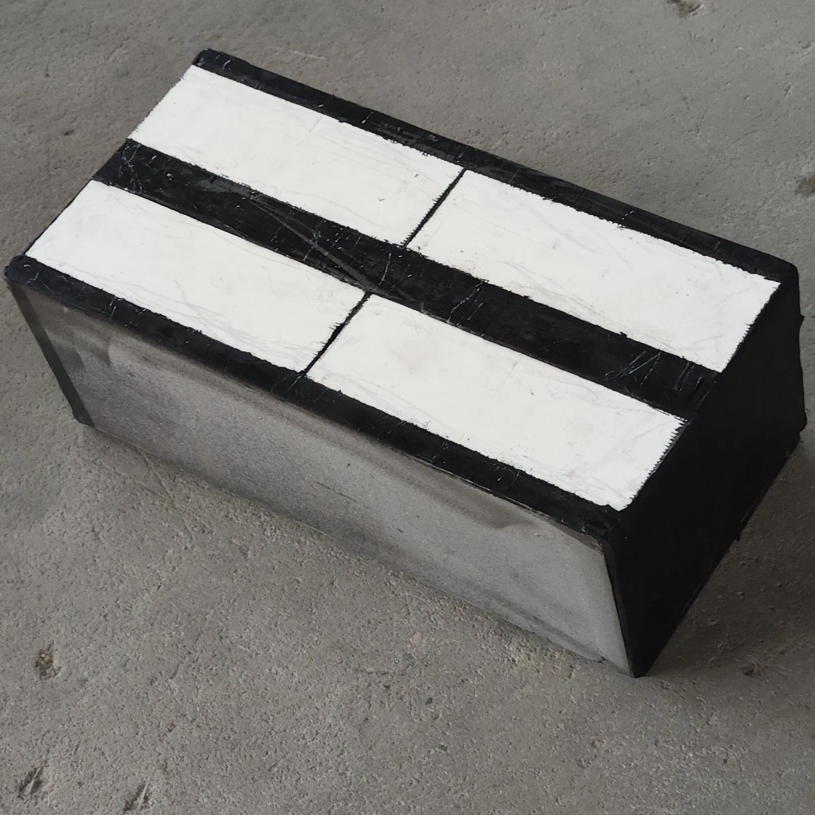 Chute Zirconia Toughen Alumina Ceramic Rubber Steel Composite Pad Wear Lining Plate Panel