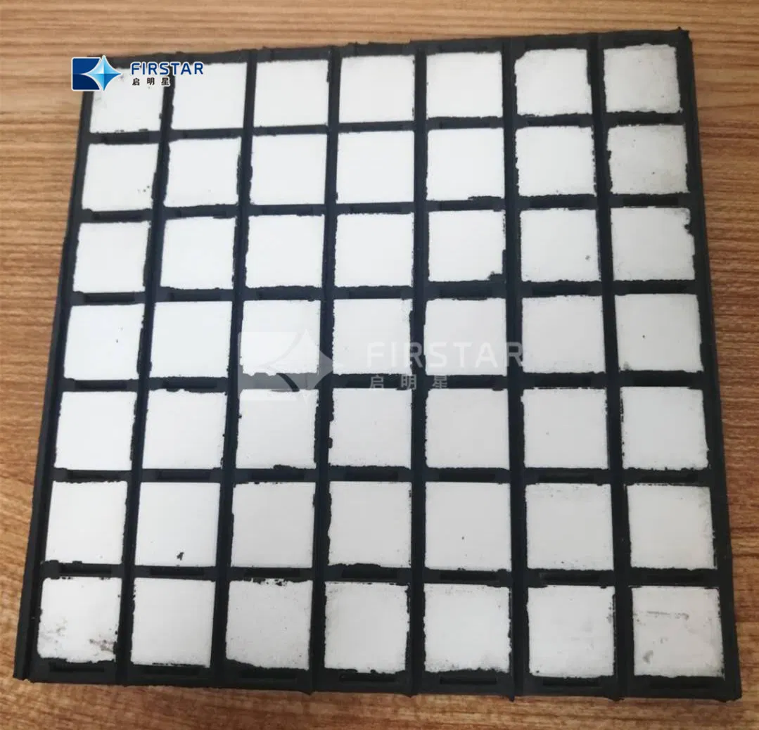 Steel-Rubber-Ceramic Composite Wear Liner Plate for Conveyor Skirting