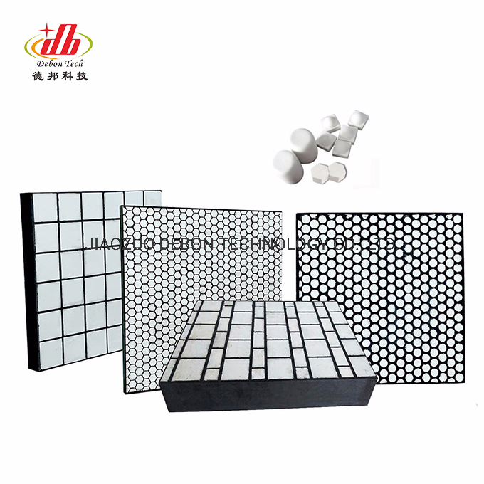 Wear Resistant Zta Ceramic Rubber Wear Plate Steel Backed Panel Ceramic Wear Liner