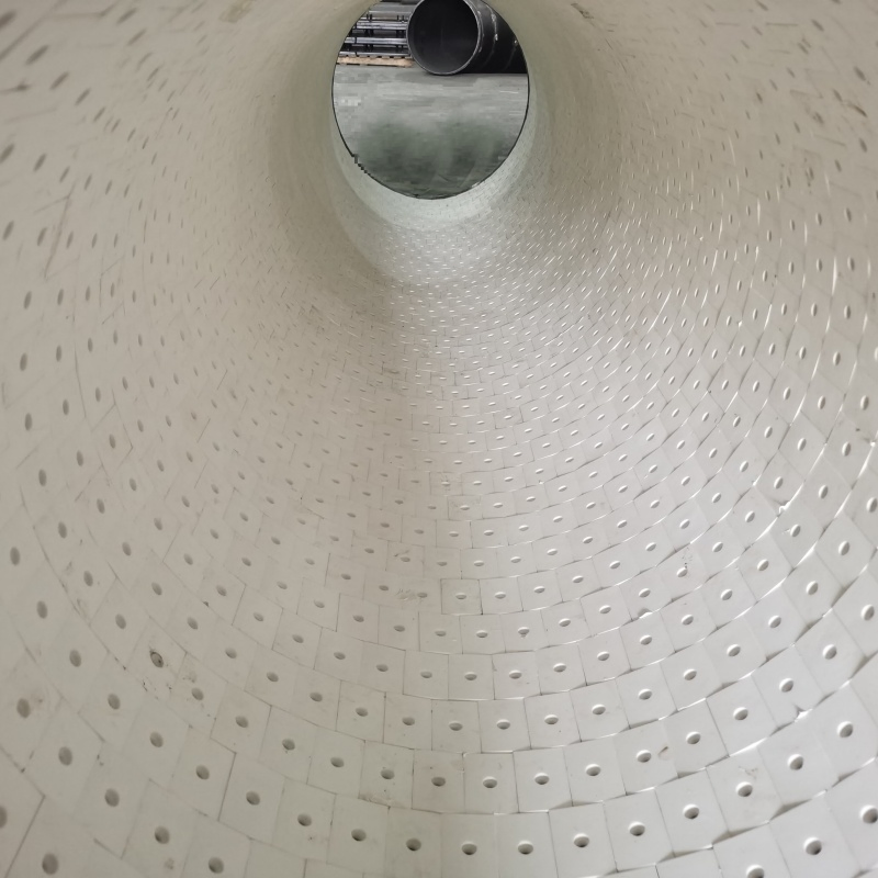 Industrial Custom Welded Alumina Ceramic Lined Wear-Resistant Iron and Steel Plant Pipe