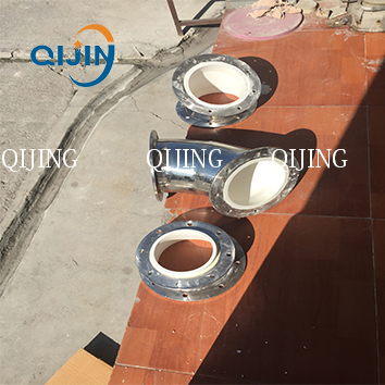 96% Alumina Ceramic Lined Stainless Steel Pipe and Fittings
