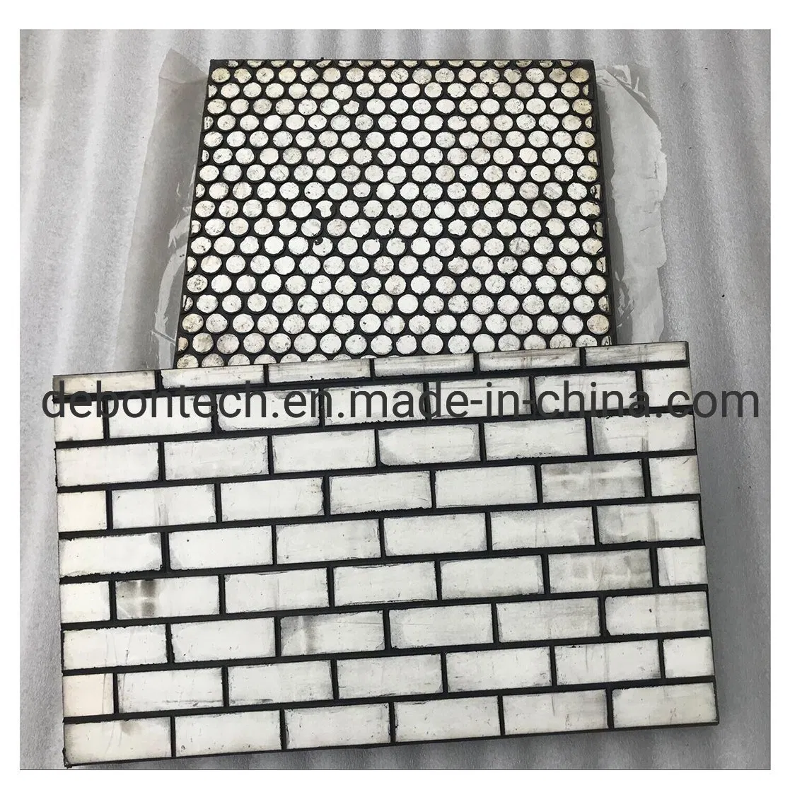 Wear Resistant Ceramic Rubber Liner Plate for Chute