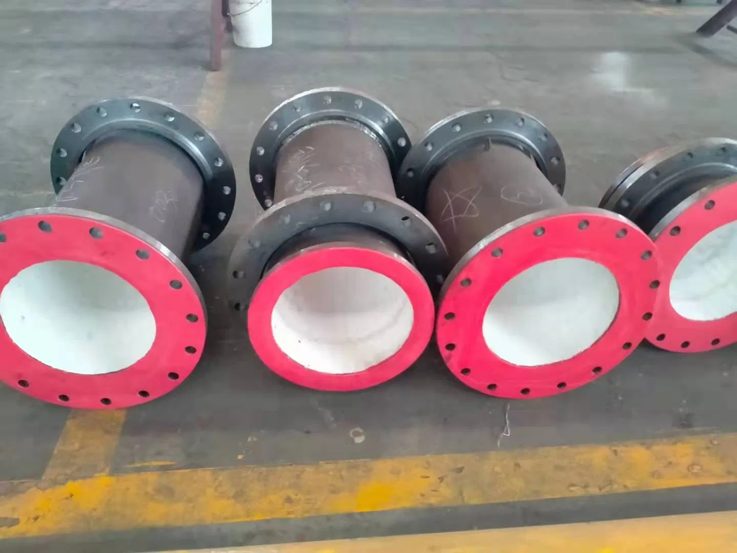 Power Plant Boiler Powder System Piping Steel Lined Ceramic Pipe