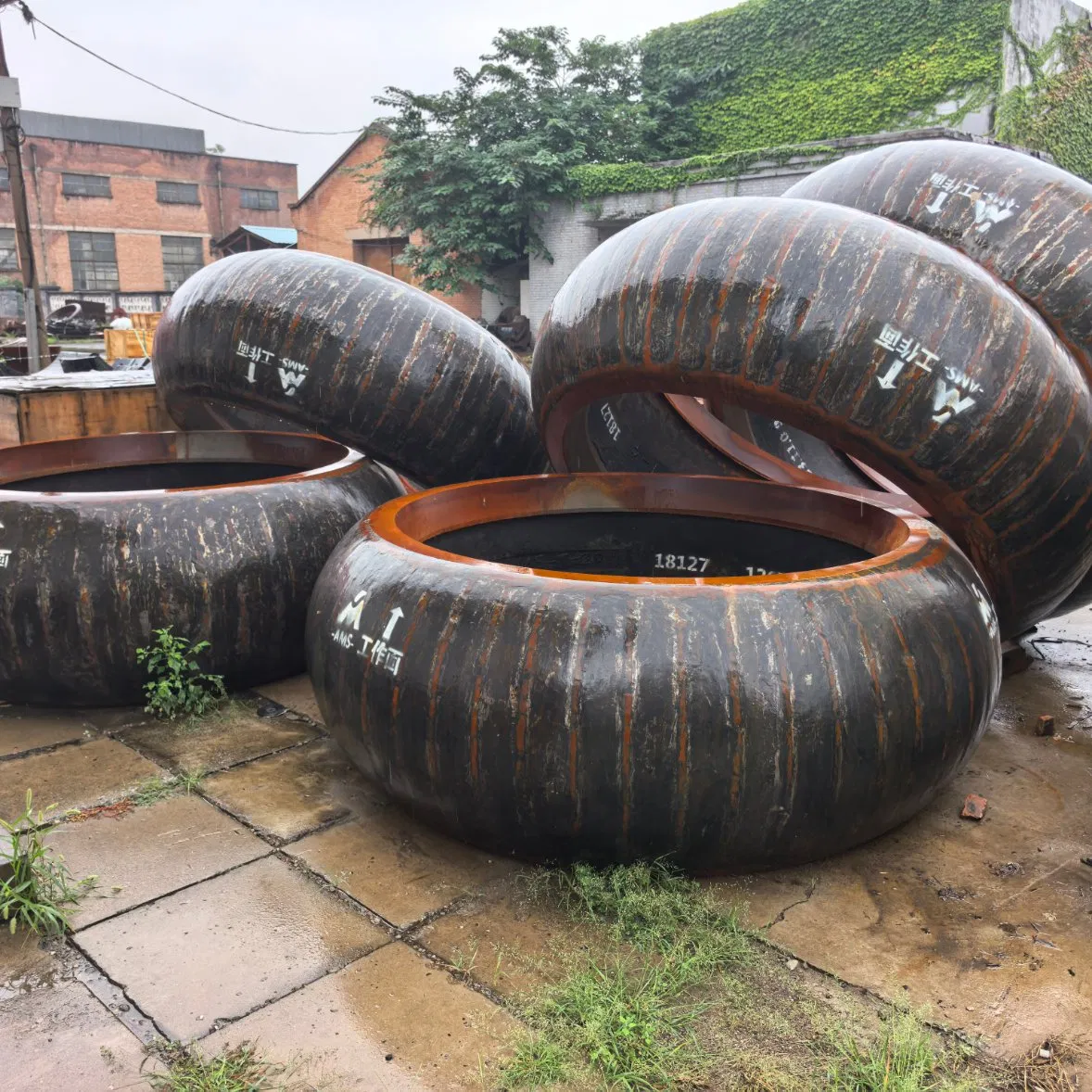 Vertical Mill Steel Casting Large Grind Roller Sleeve