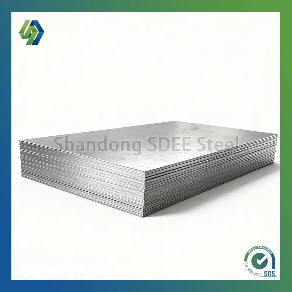 Z40g Galvanized Gi Steel Plate Good Quality - Custom Spangle Size for Construction
