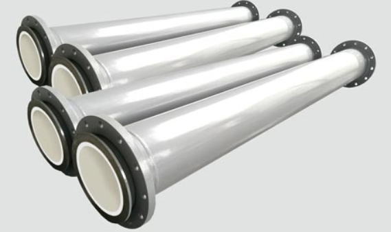 Ceramic Lined Steel Pipe with 95%Alumina Ceramics for Mining Industries