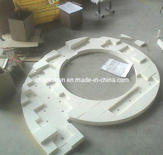 Chemshun 92% Alumina Ceramic Pre-Engineered Tile Lining for Lined Chute-China Manufacturers