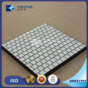 Abrasion Resistant Ceramic Rubber Composite Lining for Aggregate Industries