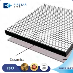 Factory Direct Sales Impact-Resistant Three-in-One Ceramic Lining Plate / Rubber Backed Ceramic Composite Plate