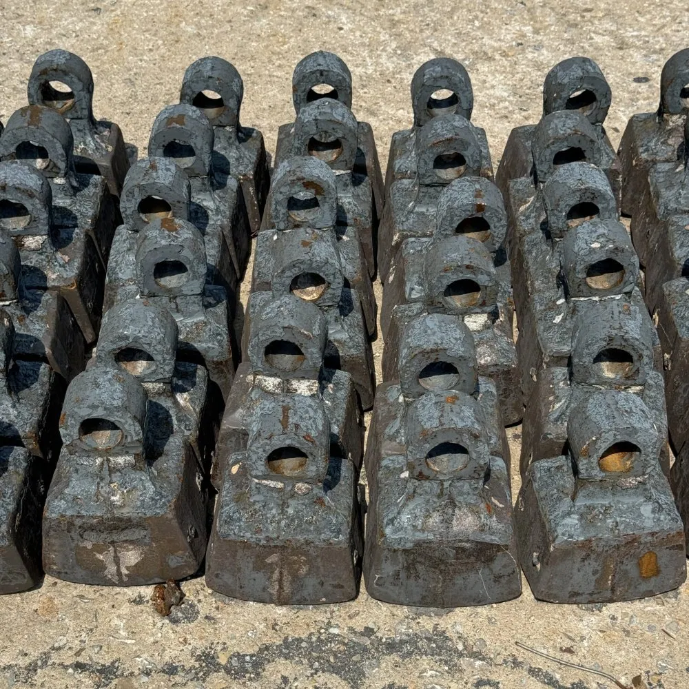 Mining Hammer Crusher Ceramic Composite Hammer Head Wear Resistant Parts