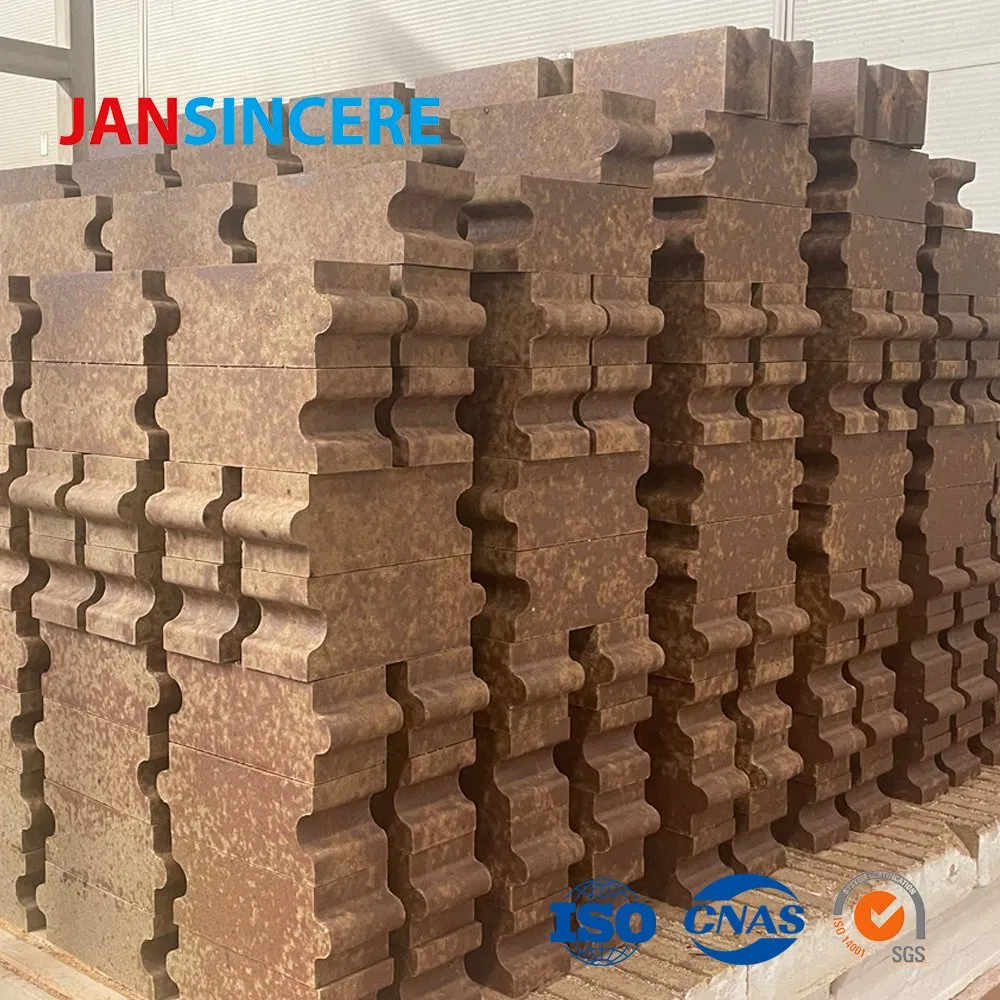 Wear Resistant Silicon Mullite Composite Brick 1680 1550 Silica Mullite Bricks for Cement Kilns