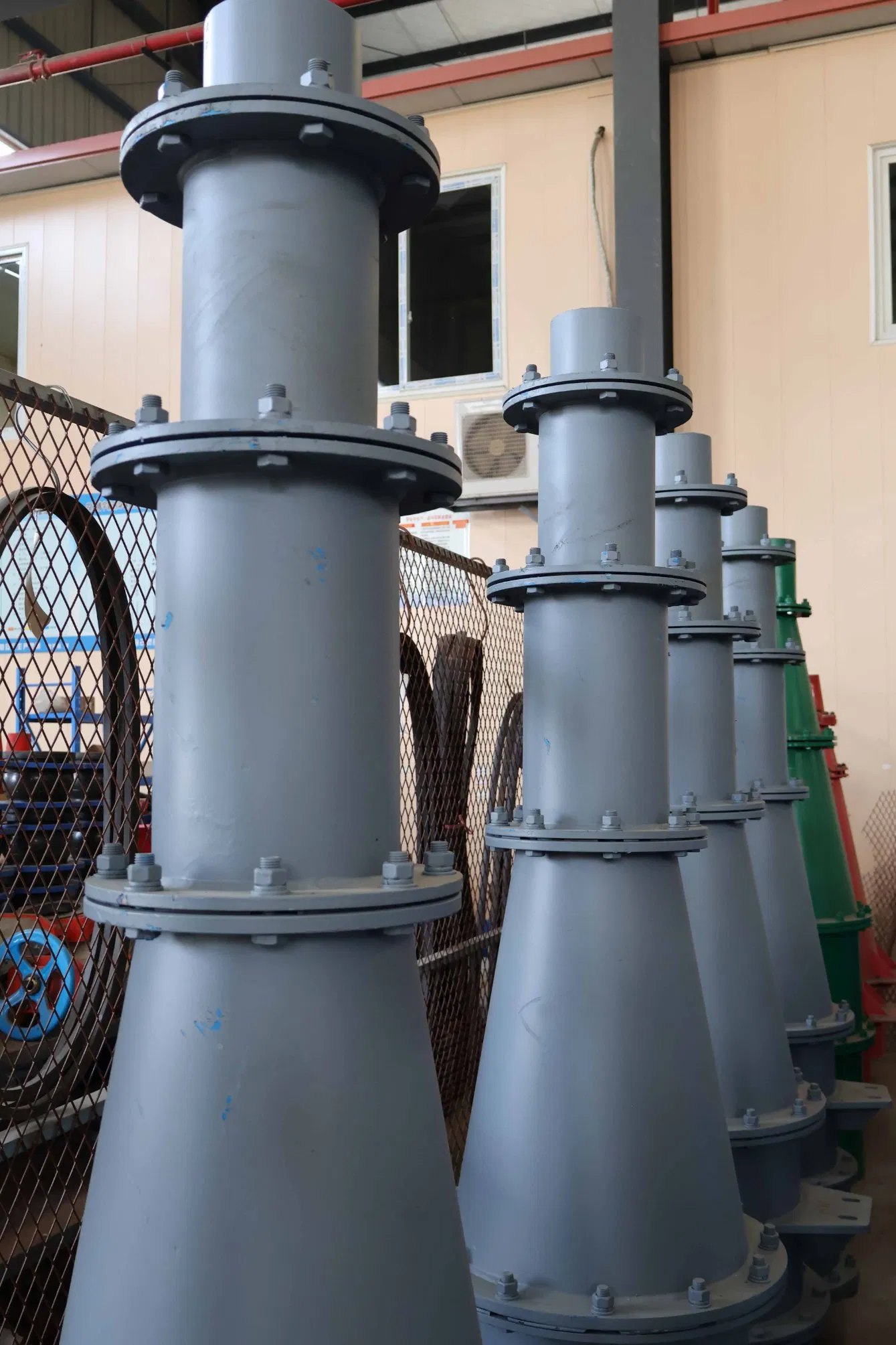 High-Strength Carbon Steel Cyclone Separator with Rubber Liner for Coal Mine Processing Factory Price Wholesale